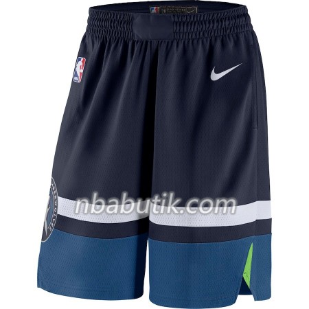 Minnesota Timberwolves Mænd Shorts Sort 2018-19 Nike Swingman